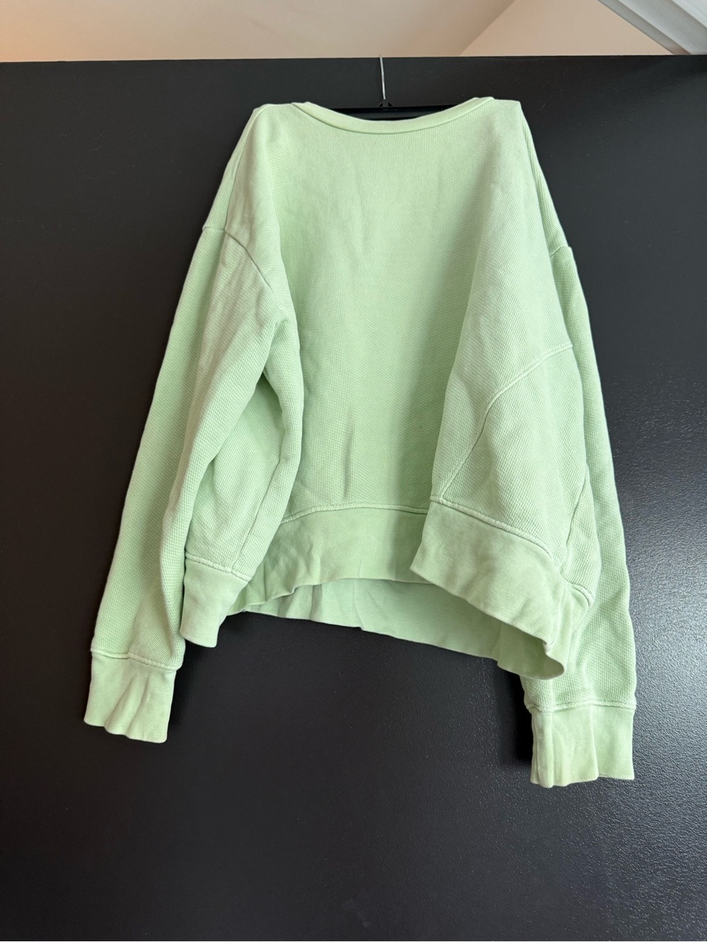 Zara Light Mint Green Crewneck Sweater